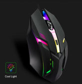 Ergonomic RGB Gaming Mouse - FlexBucket