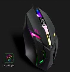 Ergonomic RGB Gaming Mouse - FlexBucket