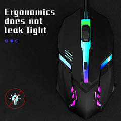 Ergonomic RGB Gaming Mouse - FlexBucket
