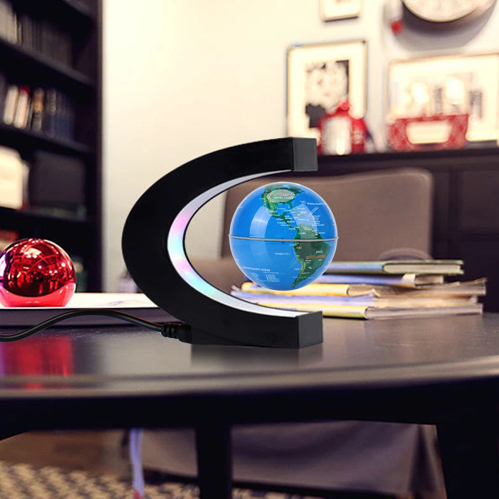 Levitating LED Globe
