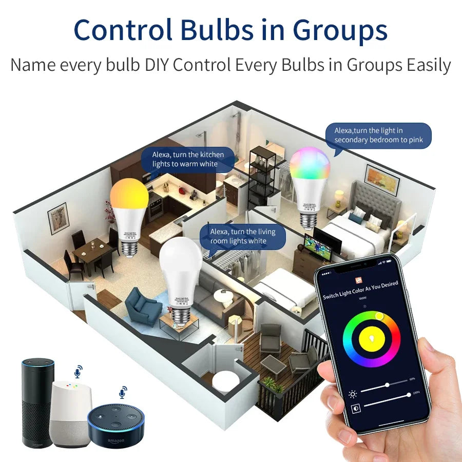 Smart WIF RGB Bulb