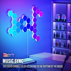 Smart RGB Hexagon Panels BT and WIFI Options