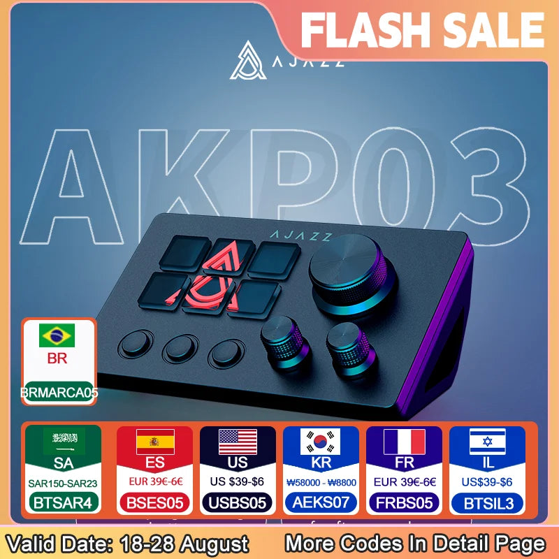 Programmable Macro Gaming Keypad