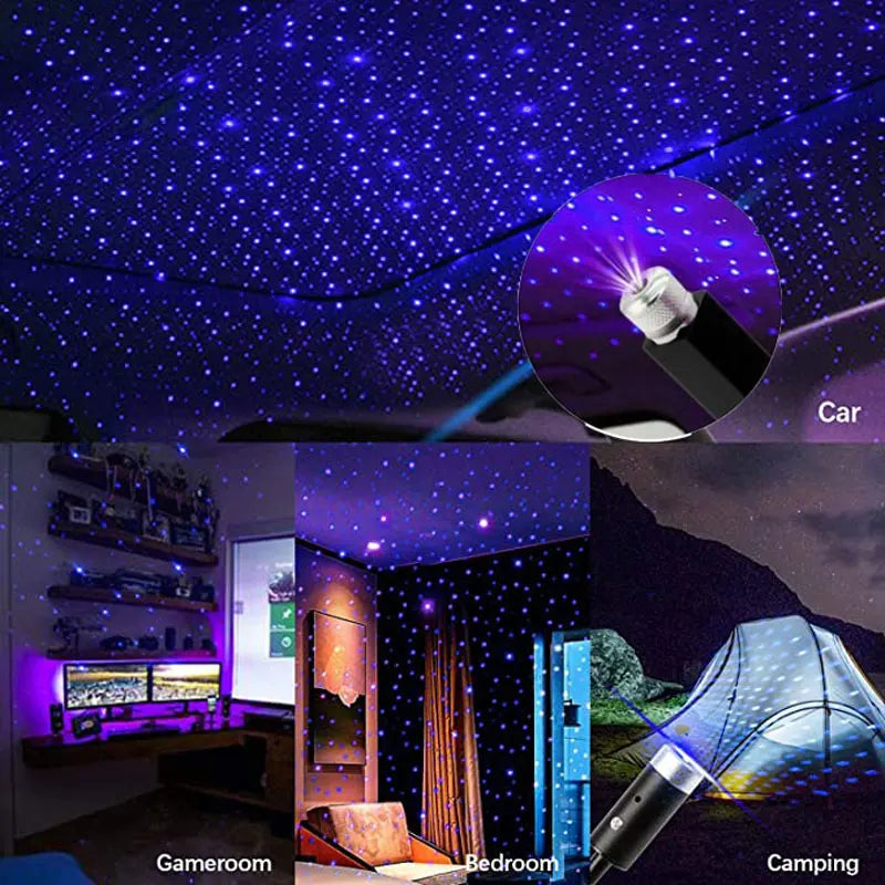 USB Car Star Projector
