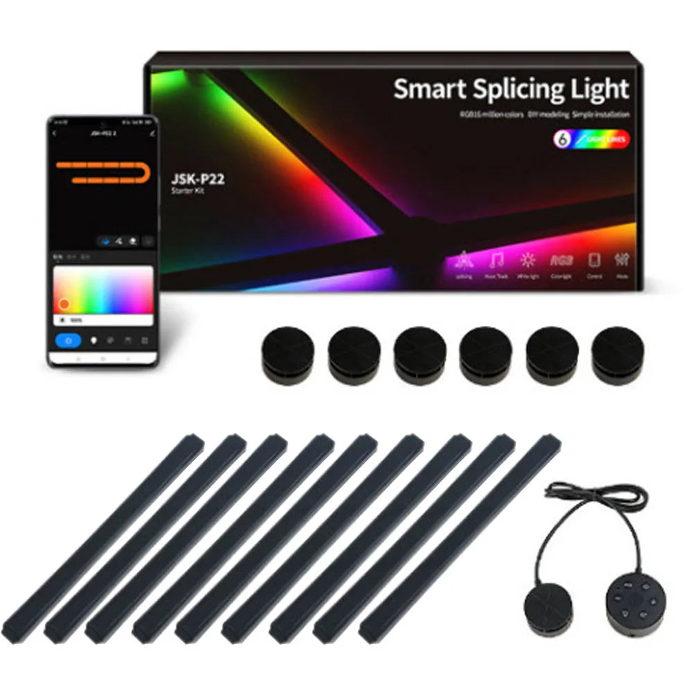 Modular RGB Wall Lights