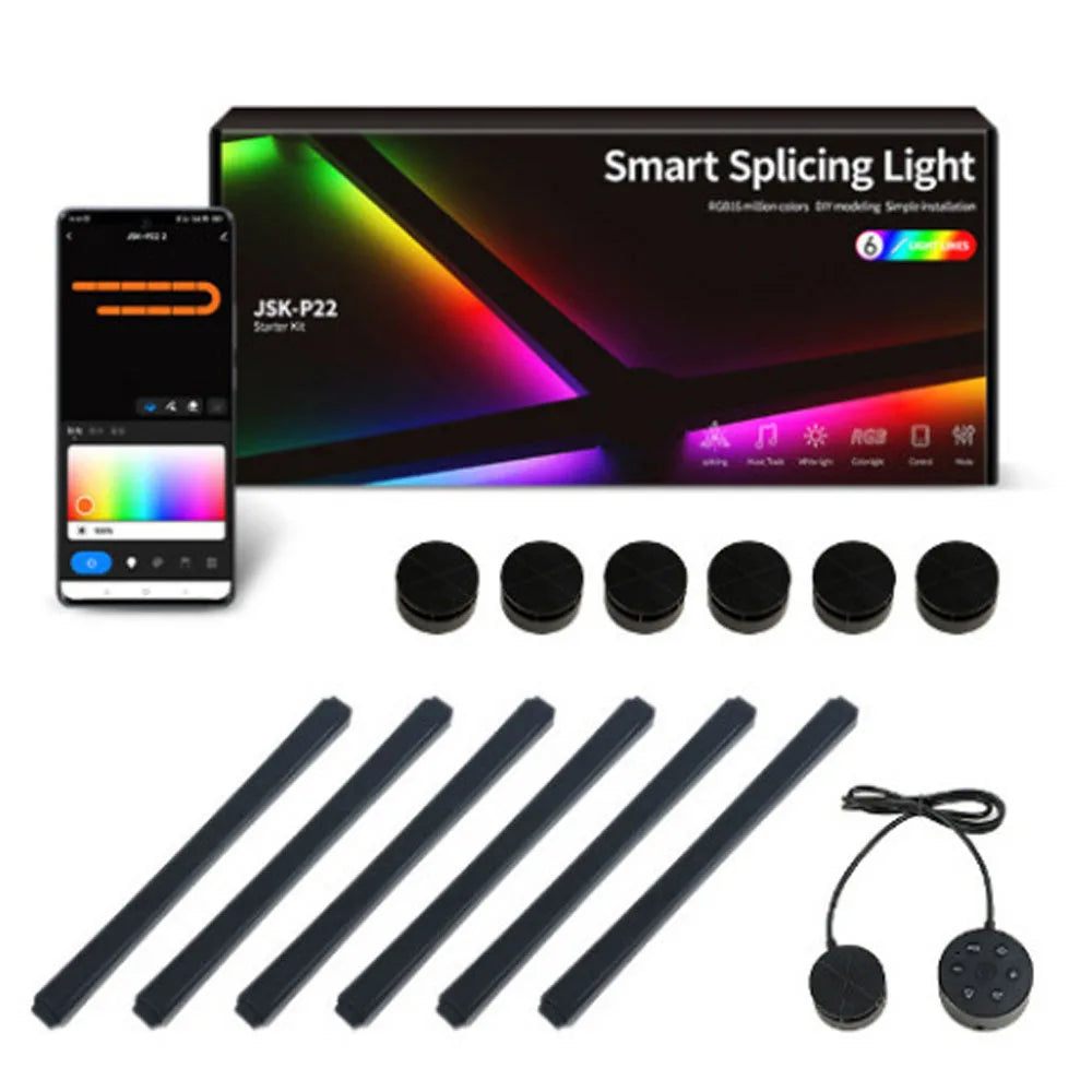 Modular RGB Wall Lights