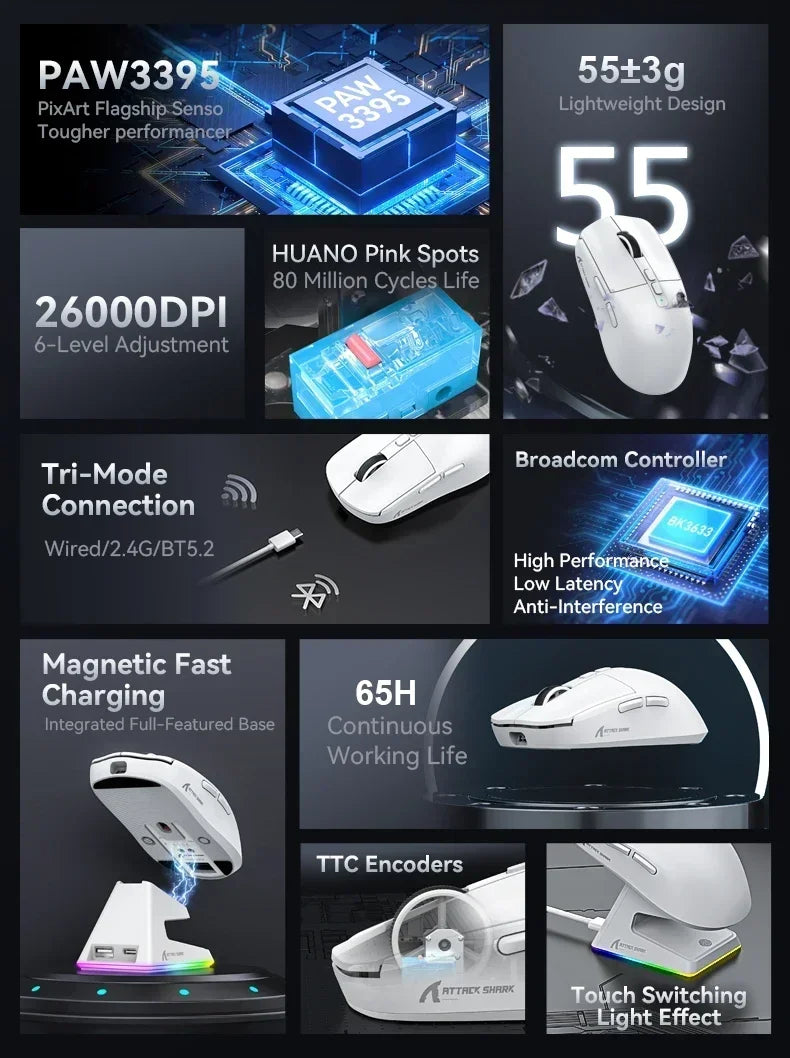Pro Wireless RGB Gaming Mouse