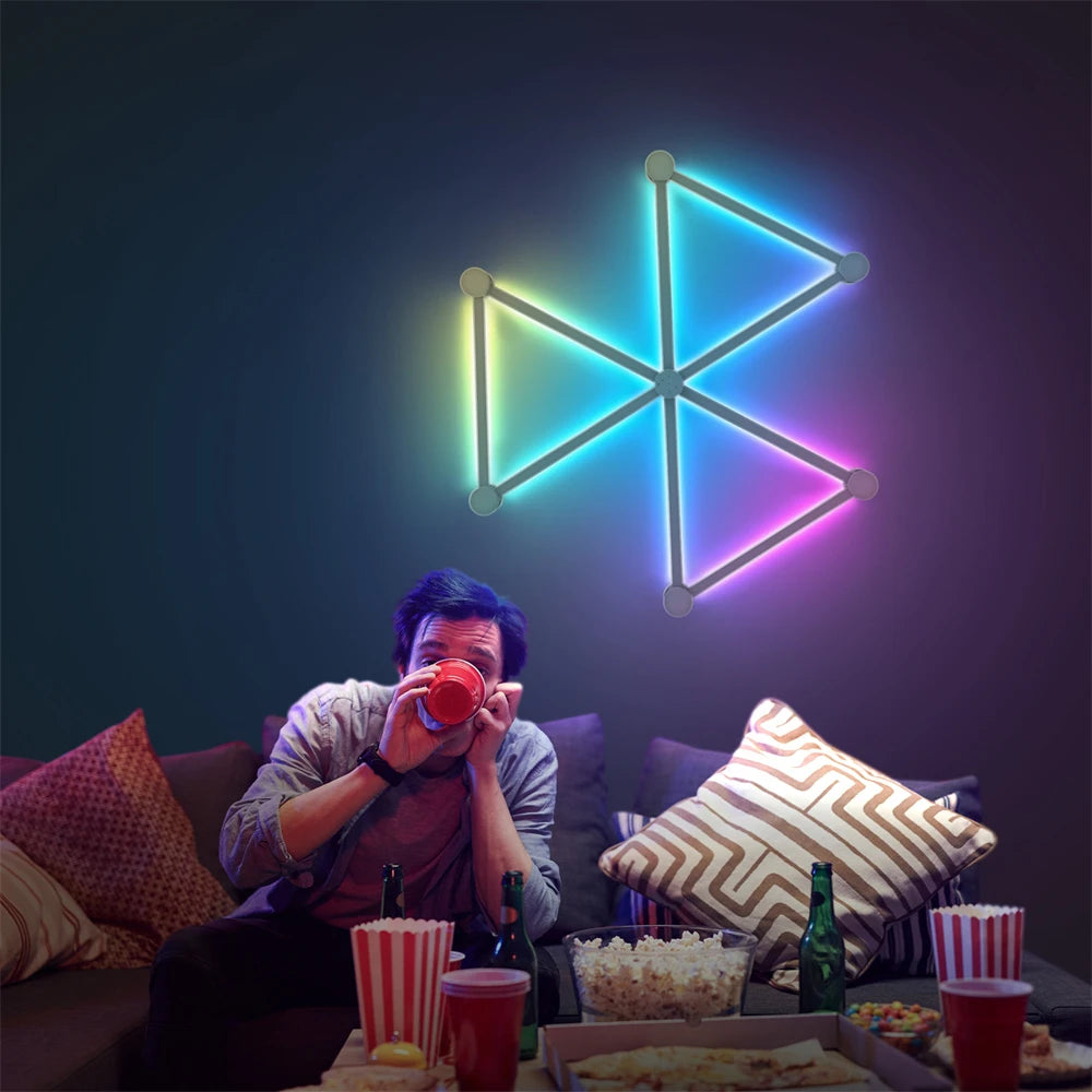 Modular RGB Wall Lights