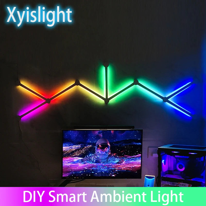 Modular RGB Wall Lights