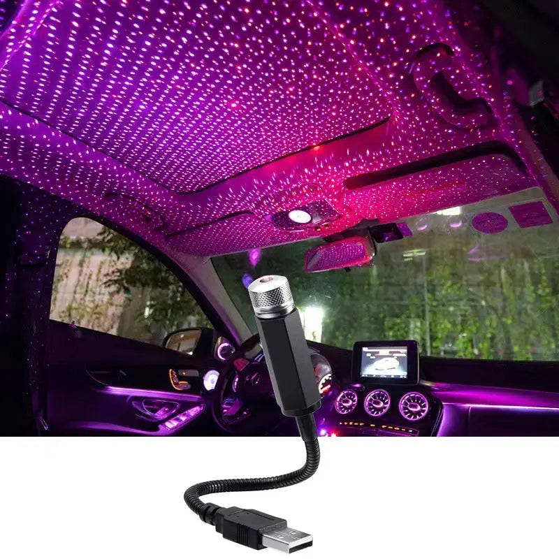 USB Car Star Projector