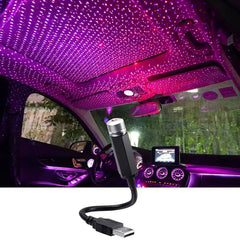 USB Car Star Projector