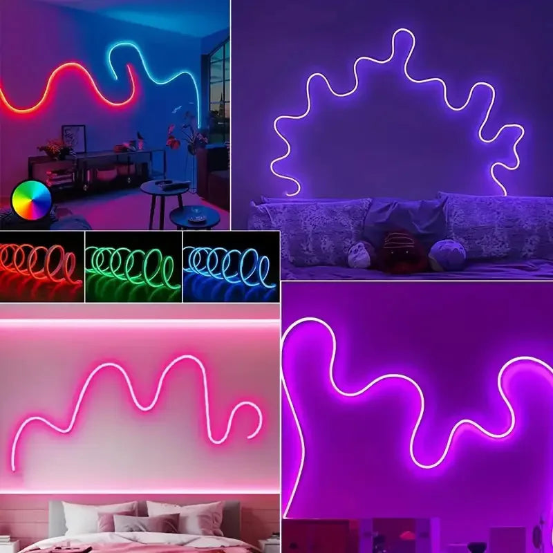 RGB Neon Strip Lights