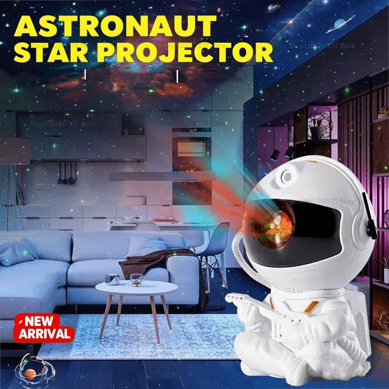 Astronaut Galaxy Projector - FlexBucket