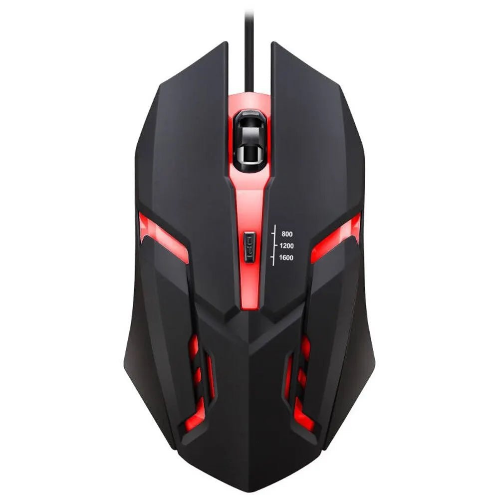 Ergonomic RGB Gaming Mouse - FlexBucket