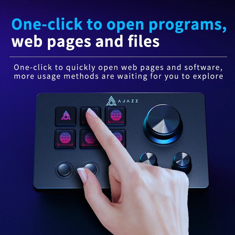 Programmable Macro Gaming Keypad - FlexBucket