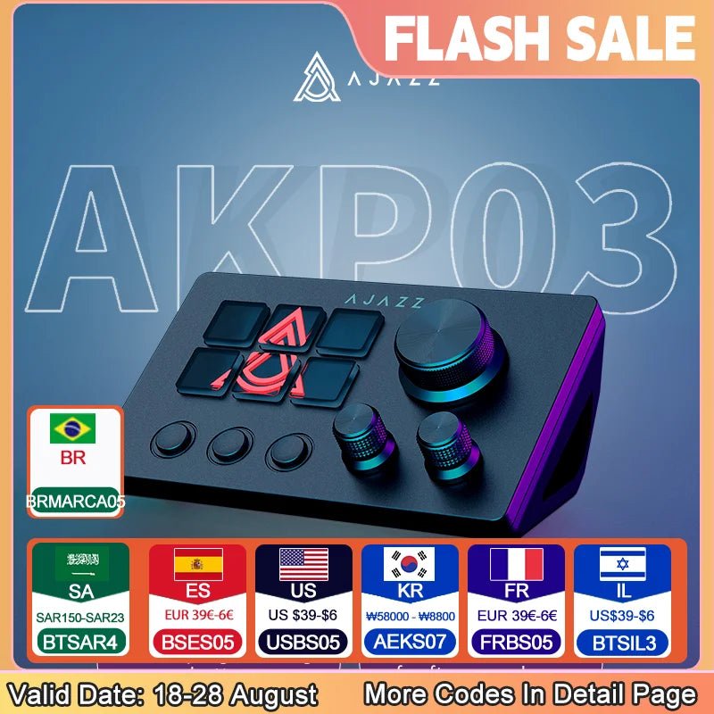 Programmable Macro Gaming Keypad - FlexBucket