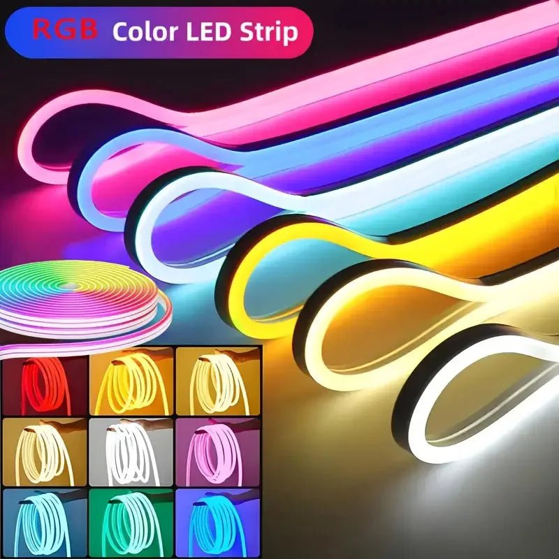 RGB Neon Strip Lights - FlexBucket